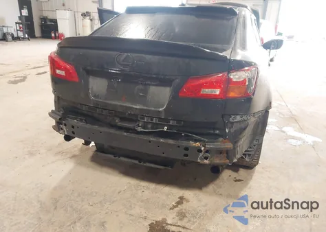 2007 Lexus Is 250 from USA, damaged, VIN JTHBK262575026421